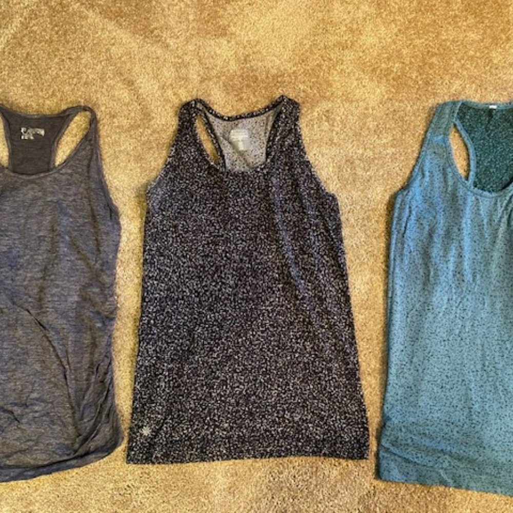12 Athleta Speedlight Tank Tops (12 TOPS FOR $40 TOTAL!)